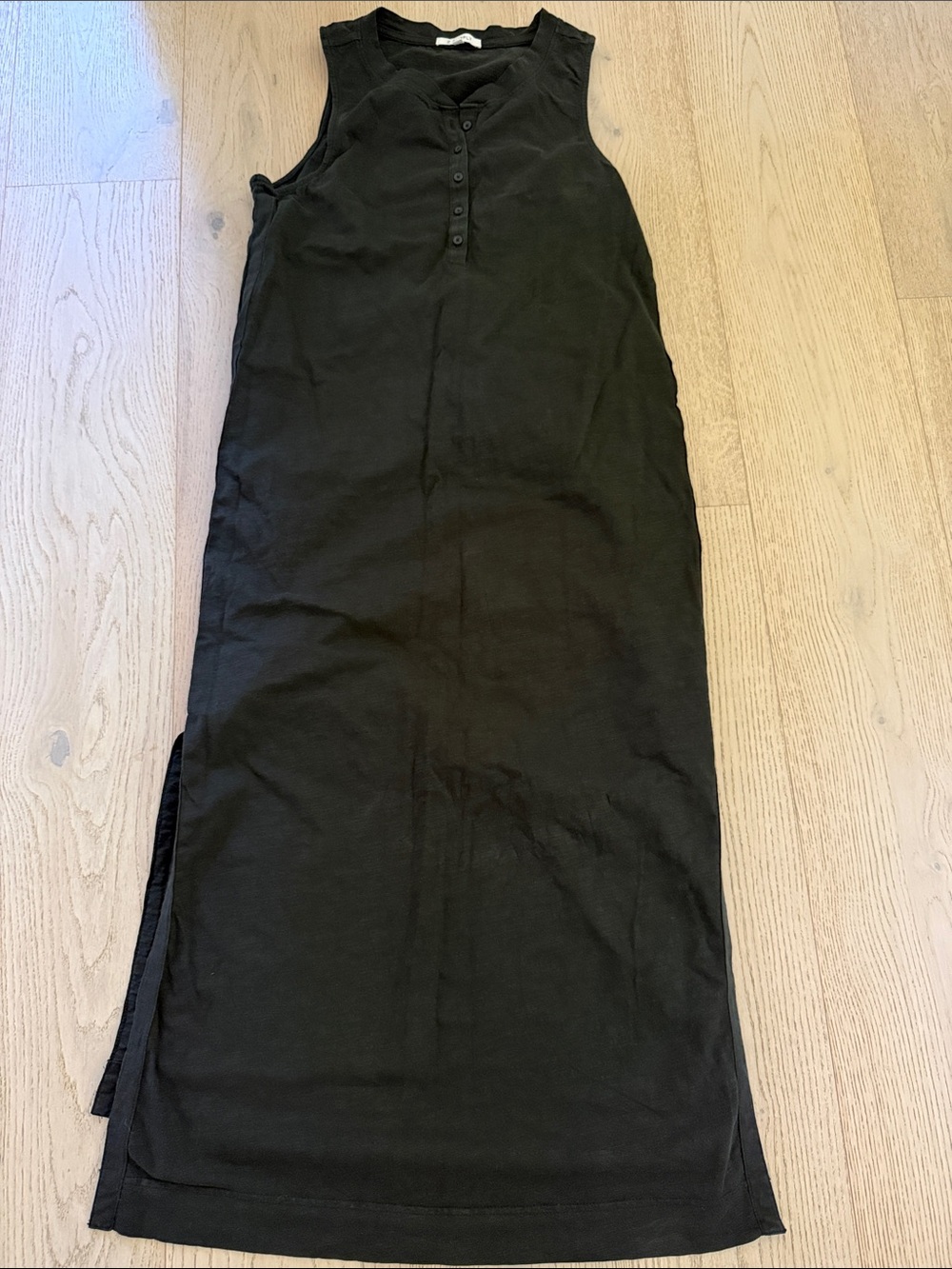 Z Supply Black Henley Tank Maxi Skirt